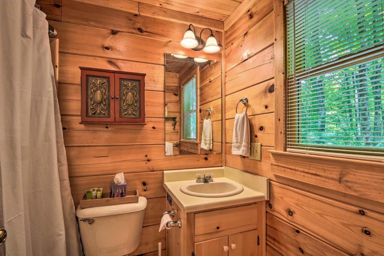 Pinot And Pine Chic Log Cabin About 5 Mi To Blue Ridge Exterior foto